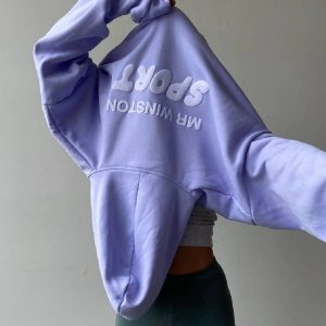 Mr Winston Summer Edition: Hoodie Sweat Lilac Puff