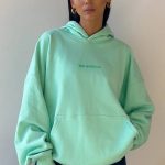 Mr Winston Apple Puff Hoodie Green