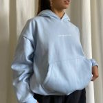 Mr Winston Baby Puff Hoodie Blue
