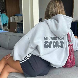Mr Winston Boyfriend Puff Cloud Grey