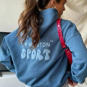 Mr Winston Hoodie Deep Sea Puff