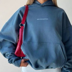 Mr Winston Hoodie Deep Sea Puff