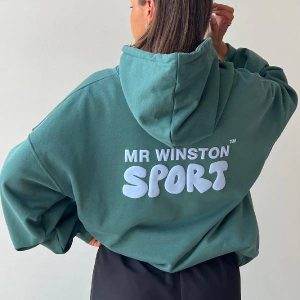 Mr Winston Hoodie Forest Puff