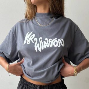 Mr Winston Vintage Grey T-Shirt