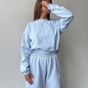 Mr Winston Baby Blue TrackSuit