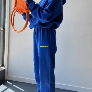 Mr Winston Royal Sweatpant Blue