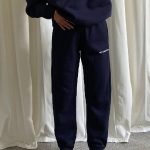 Mr Winston Navy Sweatpant