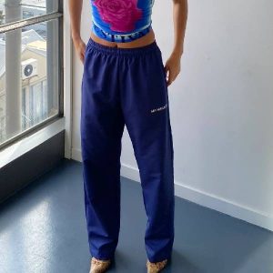 Mr Winston Navy Spray Sweatpant