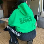 Mr Winston Irish Green Puff Hoodie