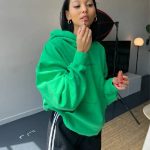 Mr Winston Irish Green Puff Hoodie