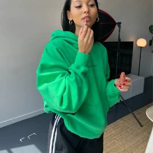 Mr Winston Irish Green Puff Hoodie