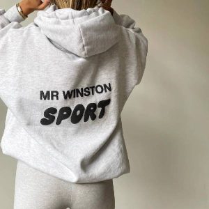 Mr Winston Marle Puff Hoodie Sweat
