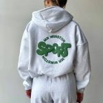 Mr Winston Marle Puff Hoodie Sweat Grey