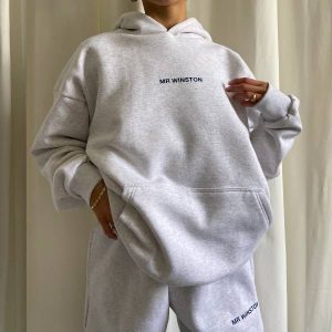 Mr Winston Marle Sea Puff Hoodie Sweat